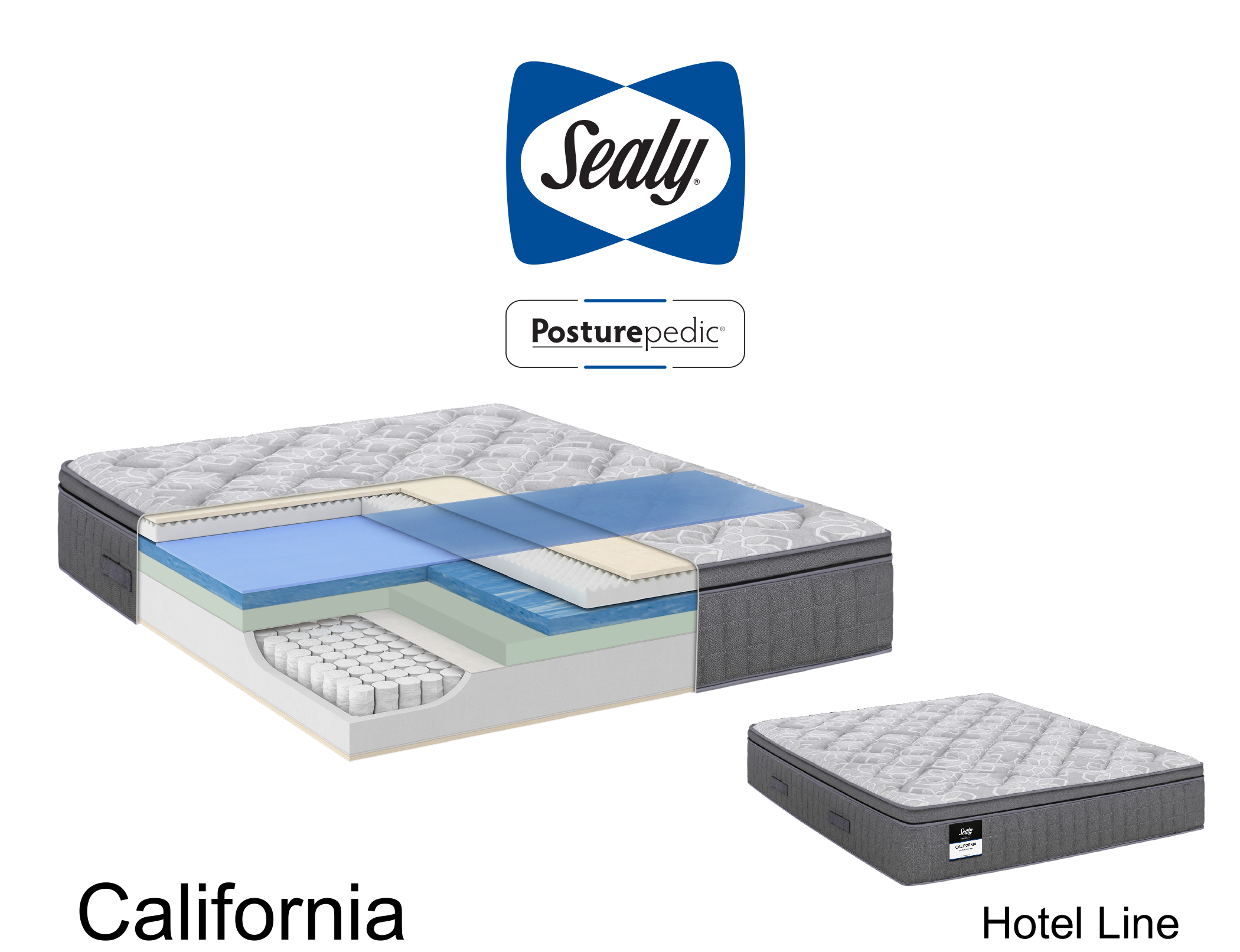Sealy California matrac (Hotel Line)